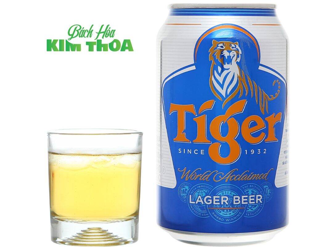 [ HCM ] THÙNG 24 LON BIA TIGER 330ml - Date mới