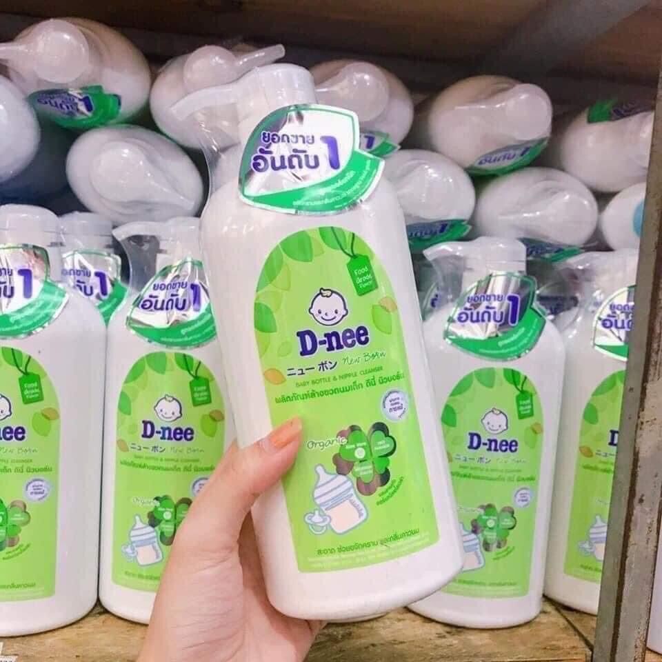 Túi Rửa Bình Sữa Dnee Organic 600ml