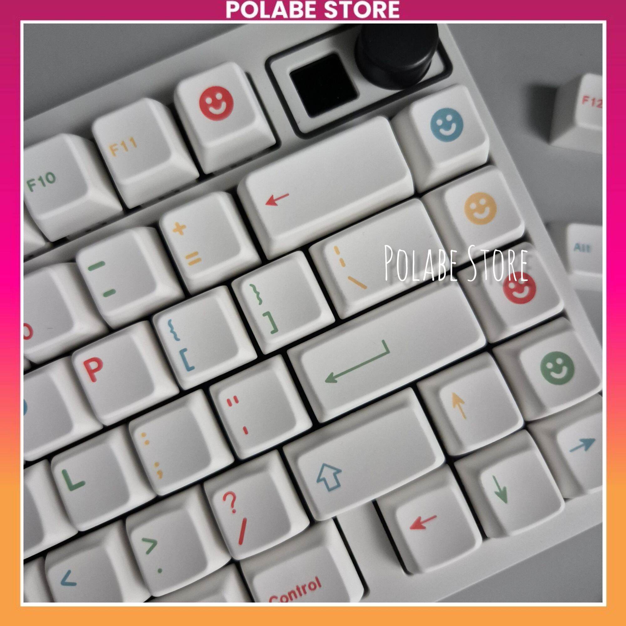 Keycap MDA Cool Kid profile PBT bàn phím cơ Polabe Store