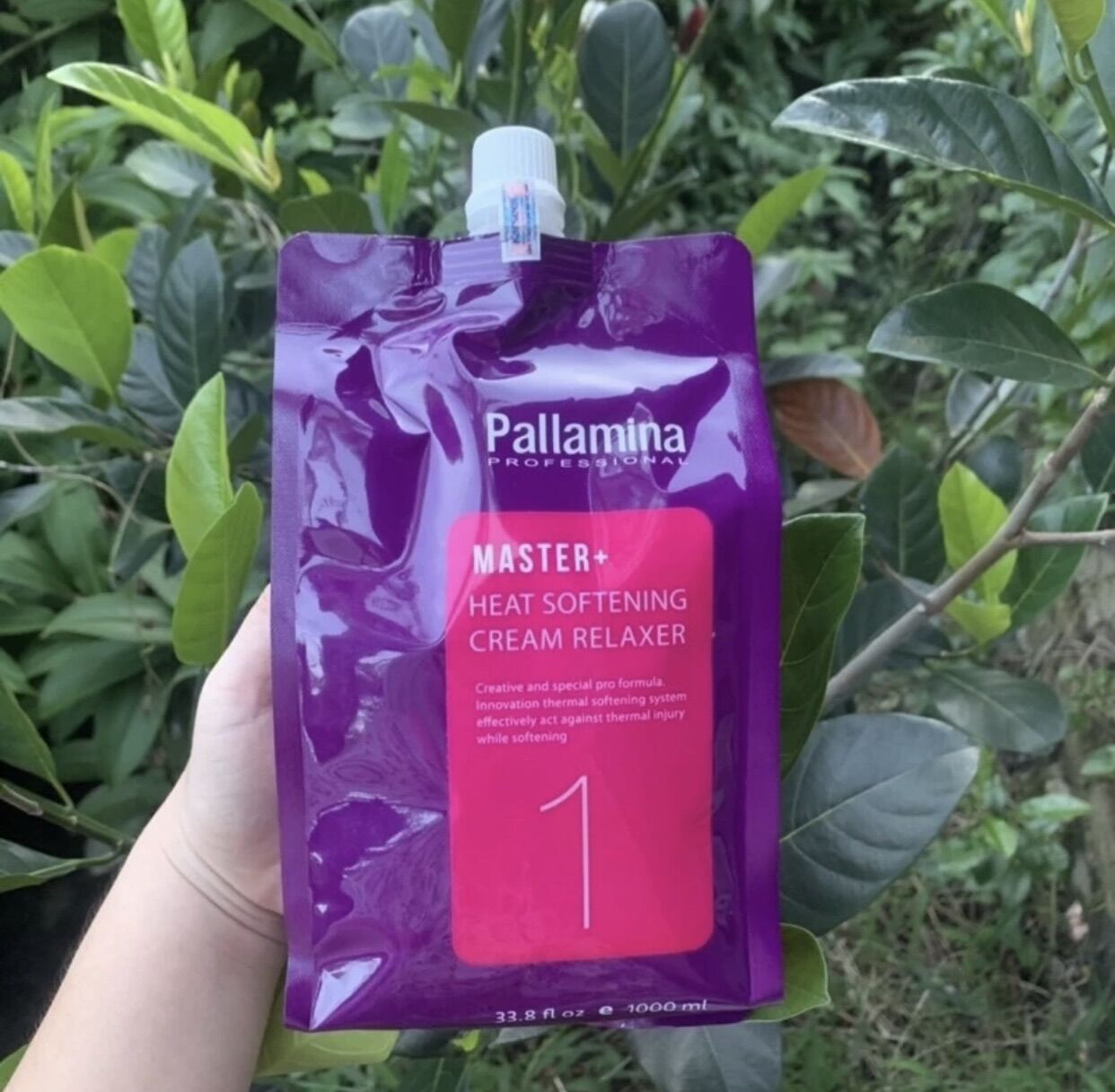 Thuốc Uốn Tóc, Ép Tóc Hương Thơm Pallamina Mẫu New Chính Hãng