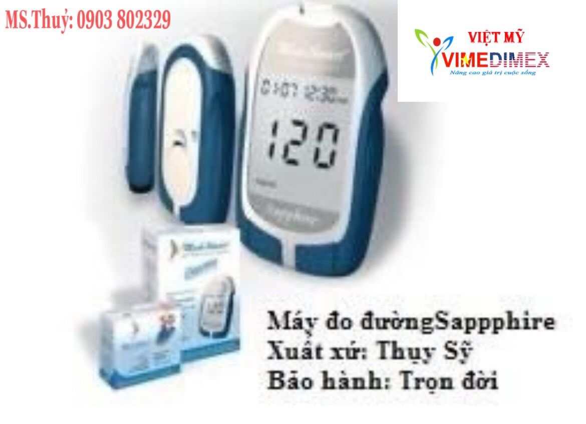 Máy Đo Đường Huyết Medismart Sapphire Plus