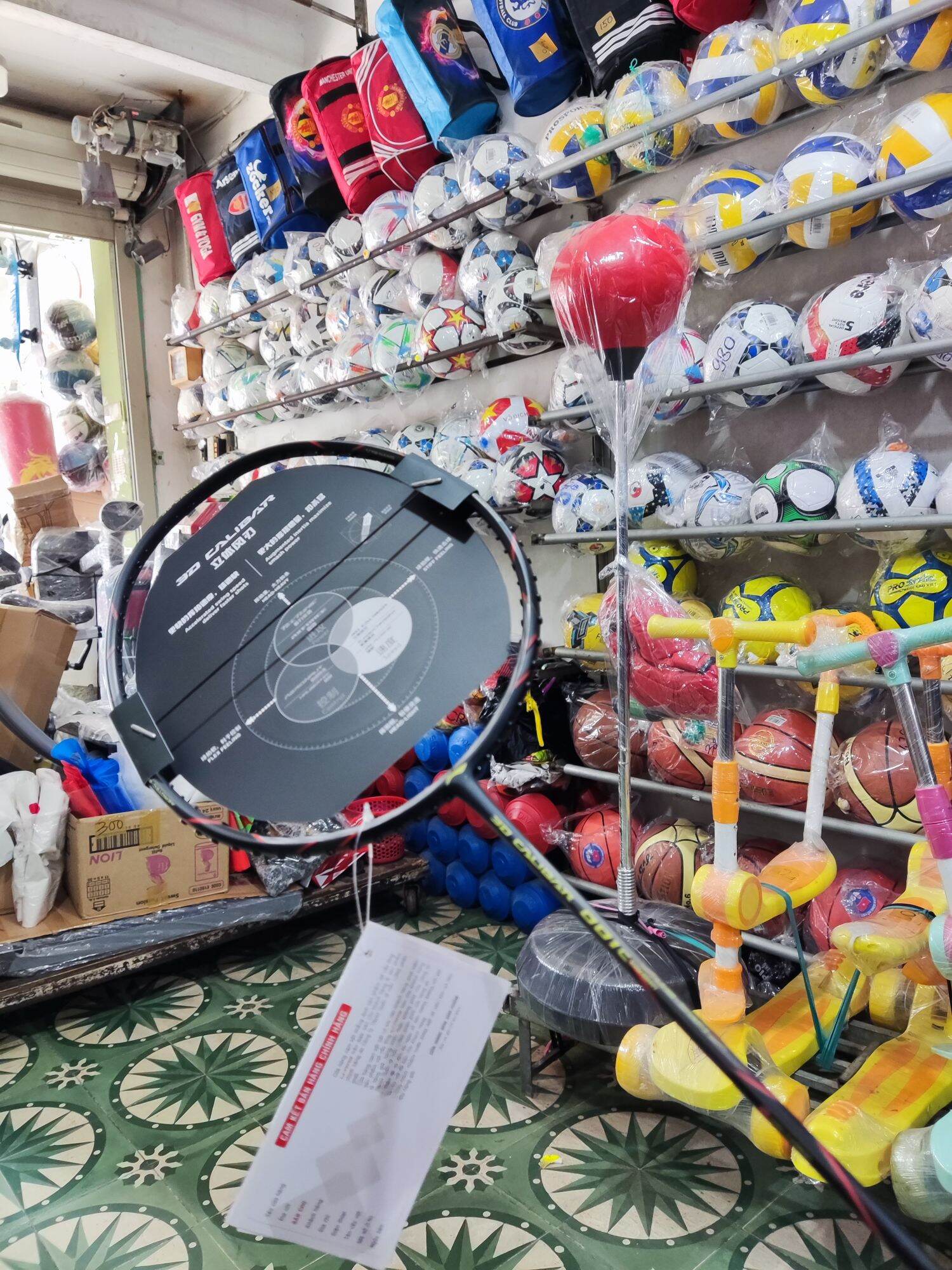 Vợt Cầu Lông Li - Ning 3D Calibar 001C