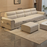 SAMEDREAM | Ghế Sofa Đơn Giản Dạng Ngồi Thẳng 2 hoặc 3 Chỗ