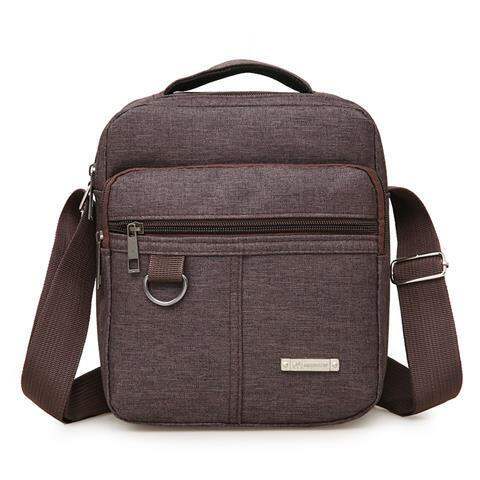 The New Leisure Bag Business Money Bag Men Multi-Layer Cashier Bag Leisure Large Capacity Travel Bag