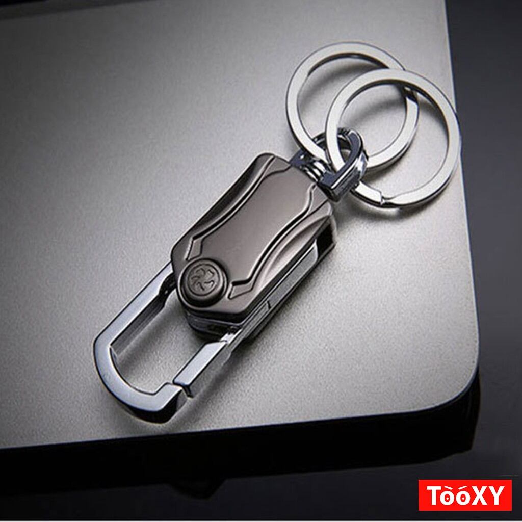 Móc khoá xe hơi cao cấp xoay 360 độ