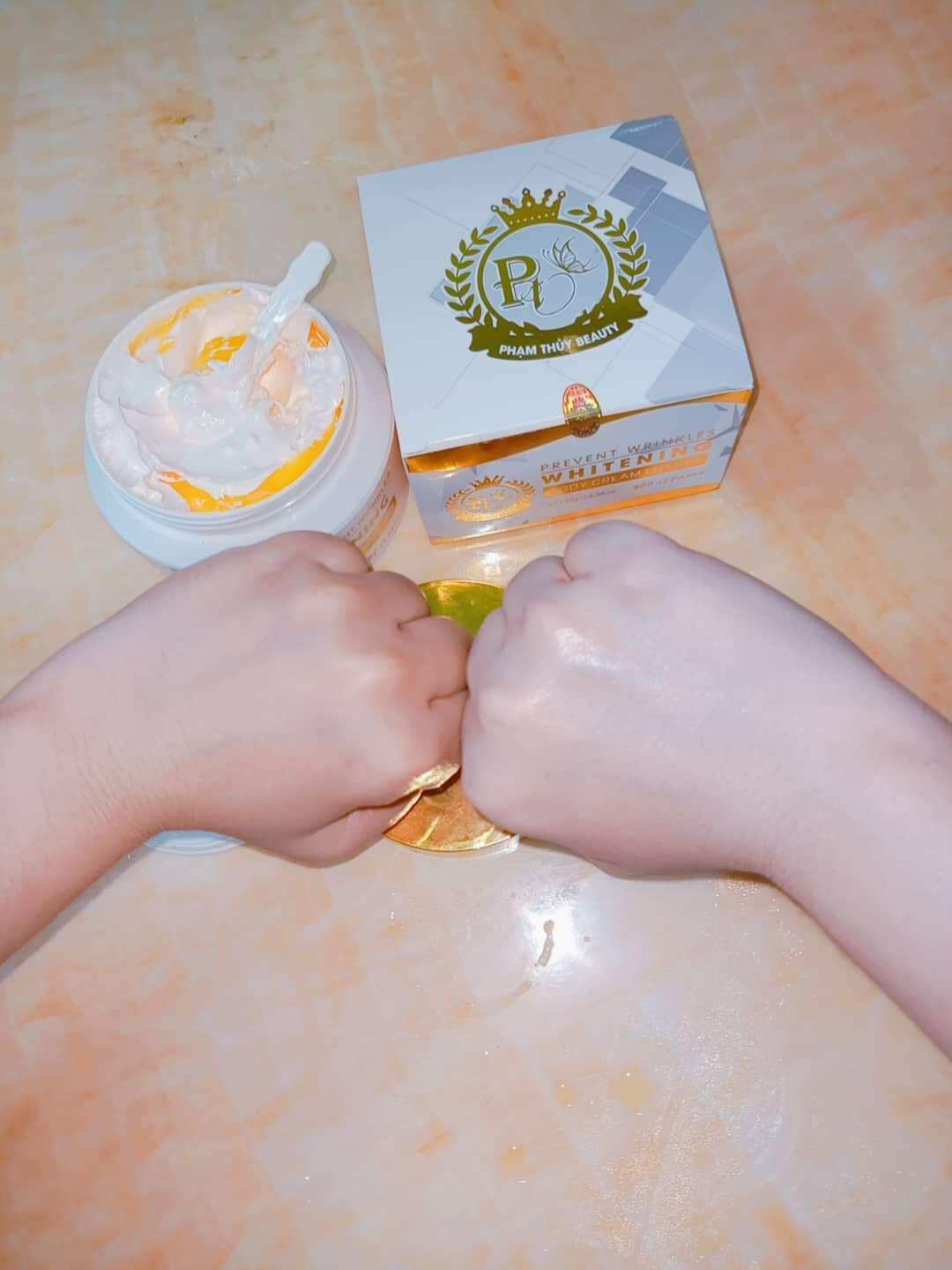 Kem body cốt luxury siêu trắng spf45+