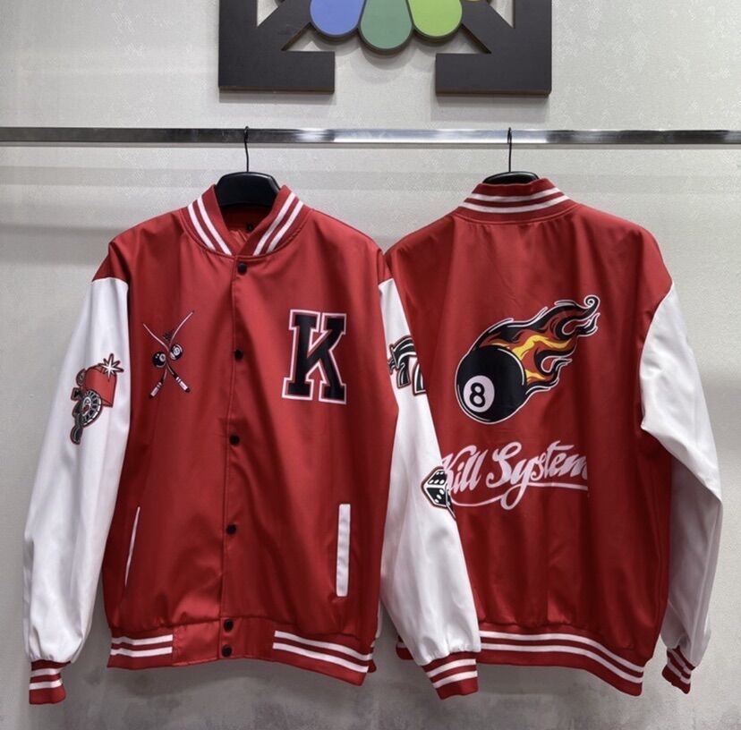 BILLIARD VARSITY JACKET KILL BILLIARD