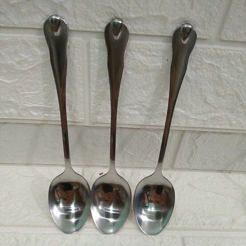 Thìa vài rĩa inox giọt nước các cỡ