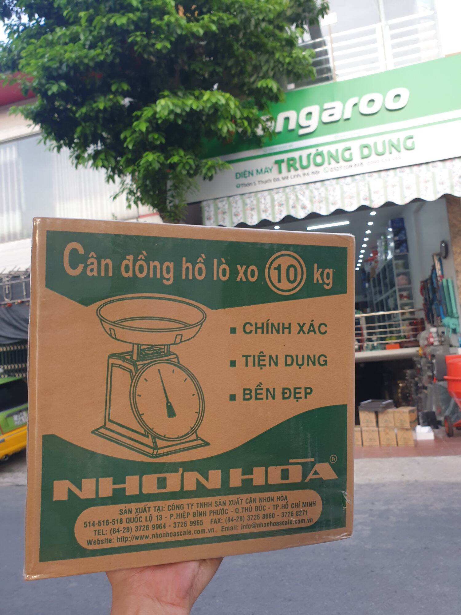 Cân đồng hồ 20kg nhơn hoà