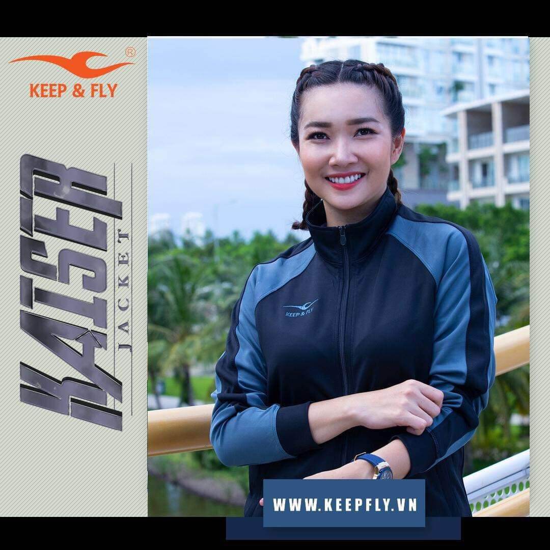 [CHÍNH HÃNG] ÁO KHOÁC THỂ THAO NAM NỮ KAISER KEEP&FLY CHẤT THUN CO DÃN