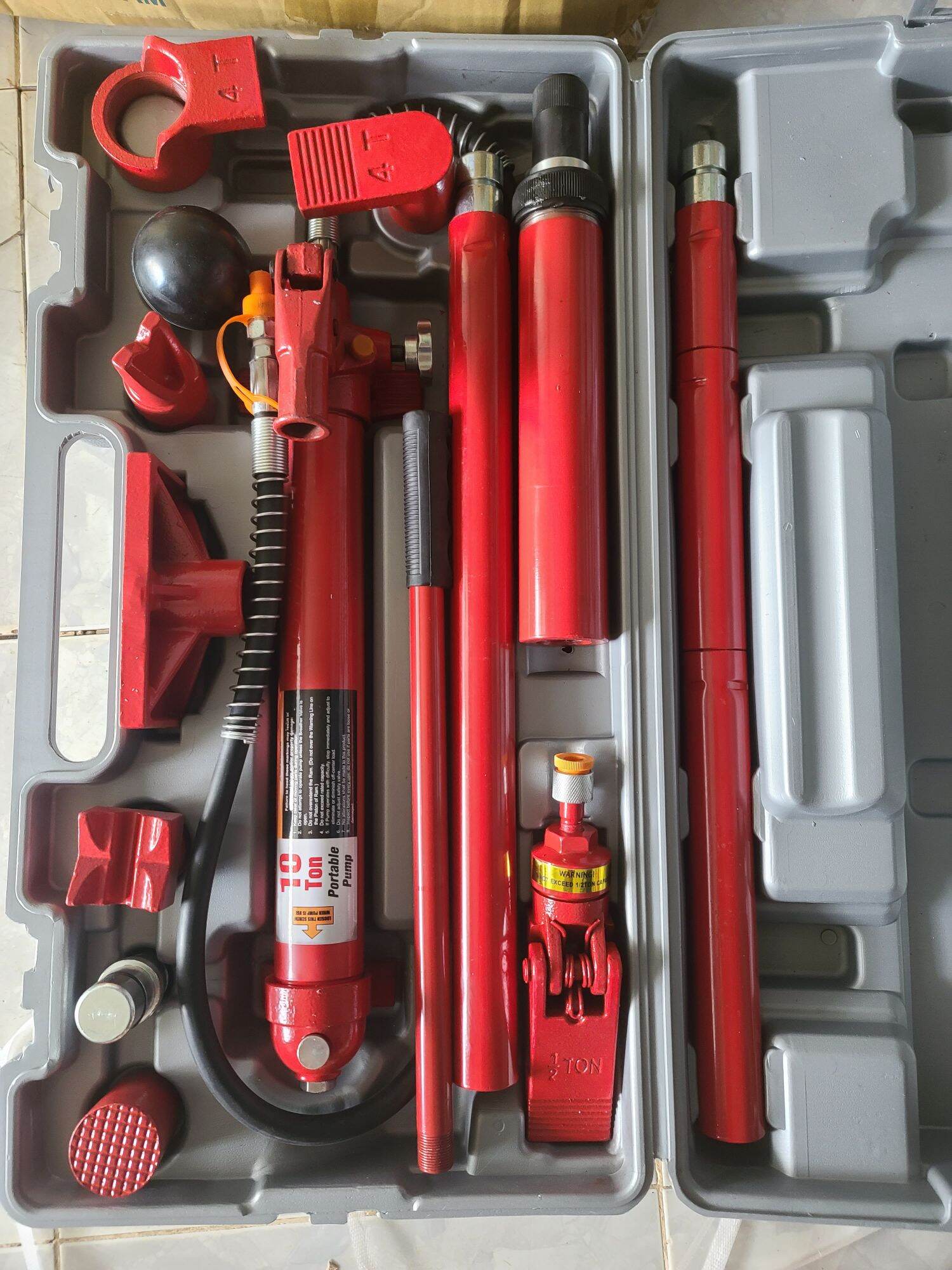đội kích thủy lực 10 tấn sửa chữa ô tô