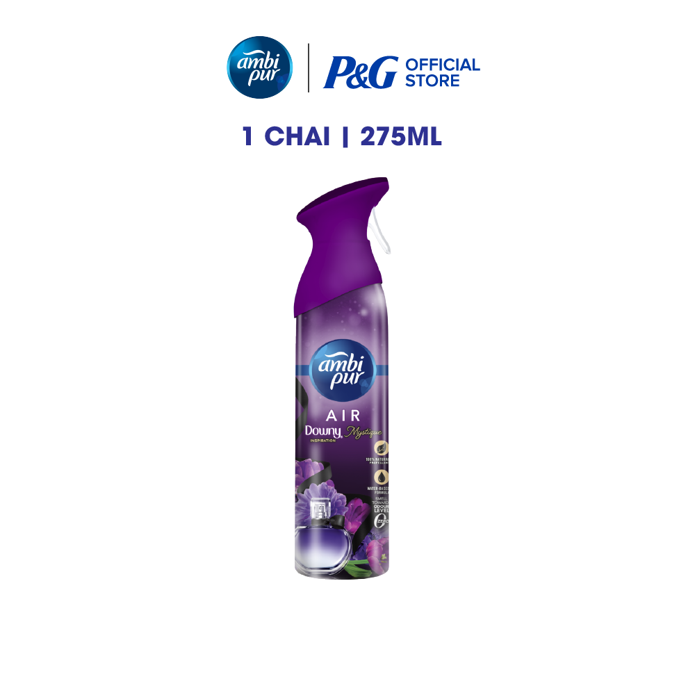 QT_Nước Thơm Xịt Phòng Cao Cấp AMBI PUR Khử Mùi Khó Chịu Hương Đam Mê Chai 275ML