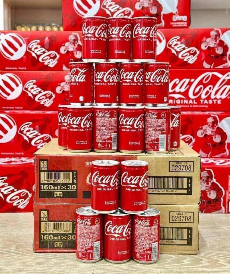 COCA NHẬT MINI - Thùng 30 lon