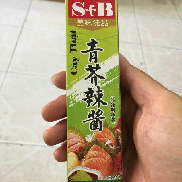 Mù tạt xanh Wasabi - mù tạt lọ nhỏ