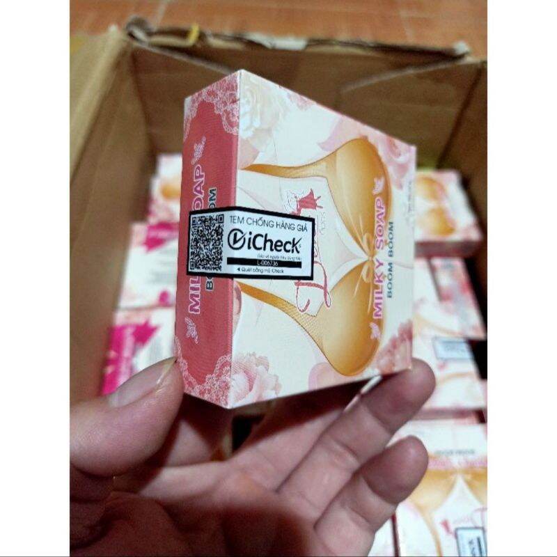 Xà phòng tăng kích thước v1 MILKY SOAP(tặng day đo và túi lưới)