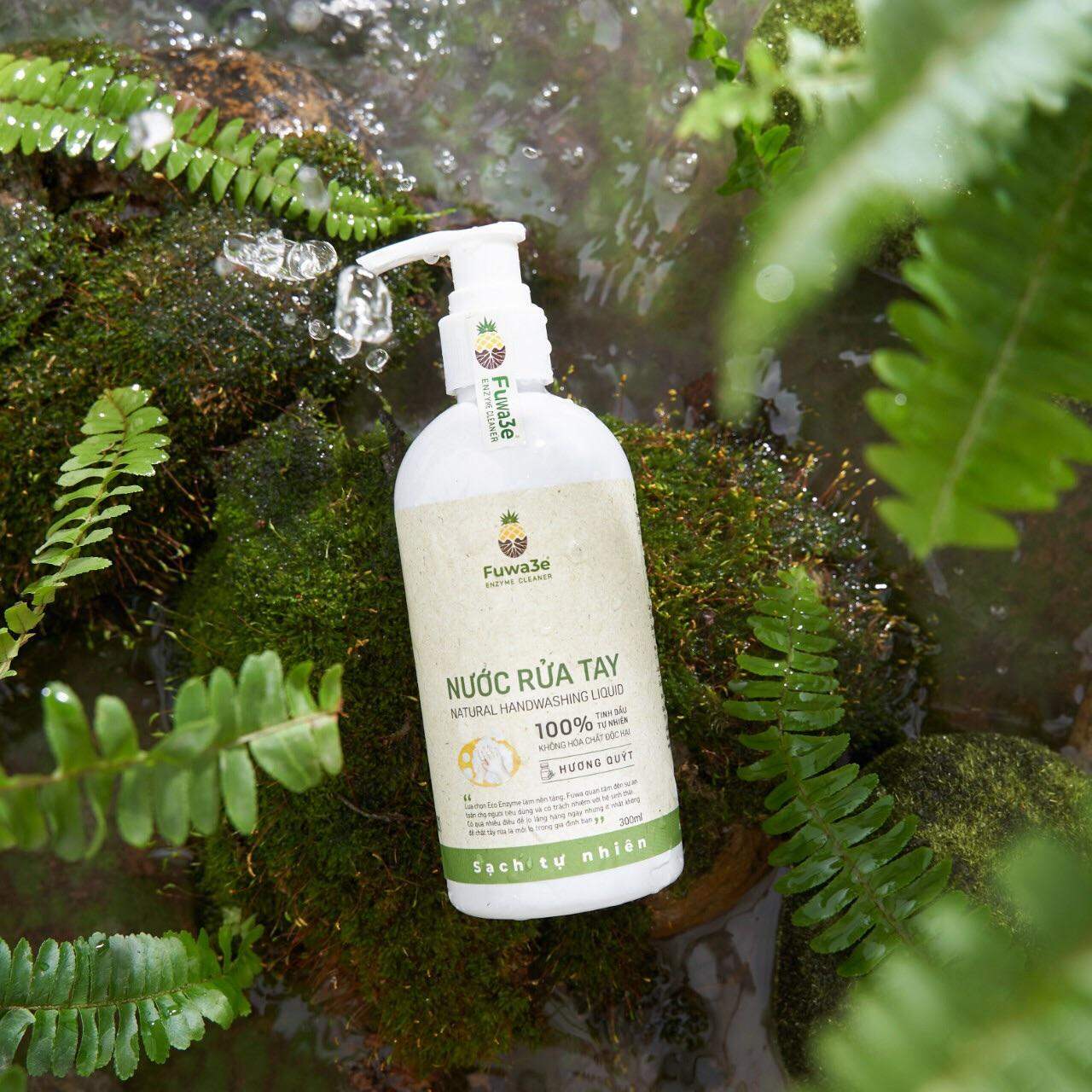 Nước Rửa Tay Tinh Dầu Quýt Fuwa3e