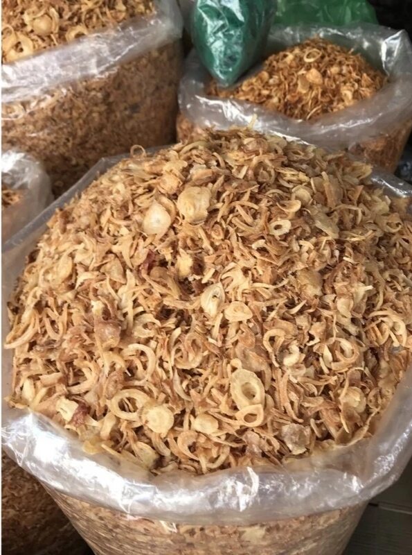 1kg hành phi giòn trộn bánh tráng 72k