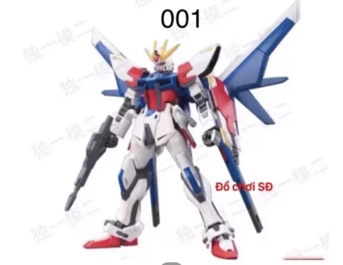 đồ chơi láp ráp Gundam 001 - build strike gundam