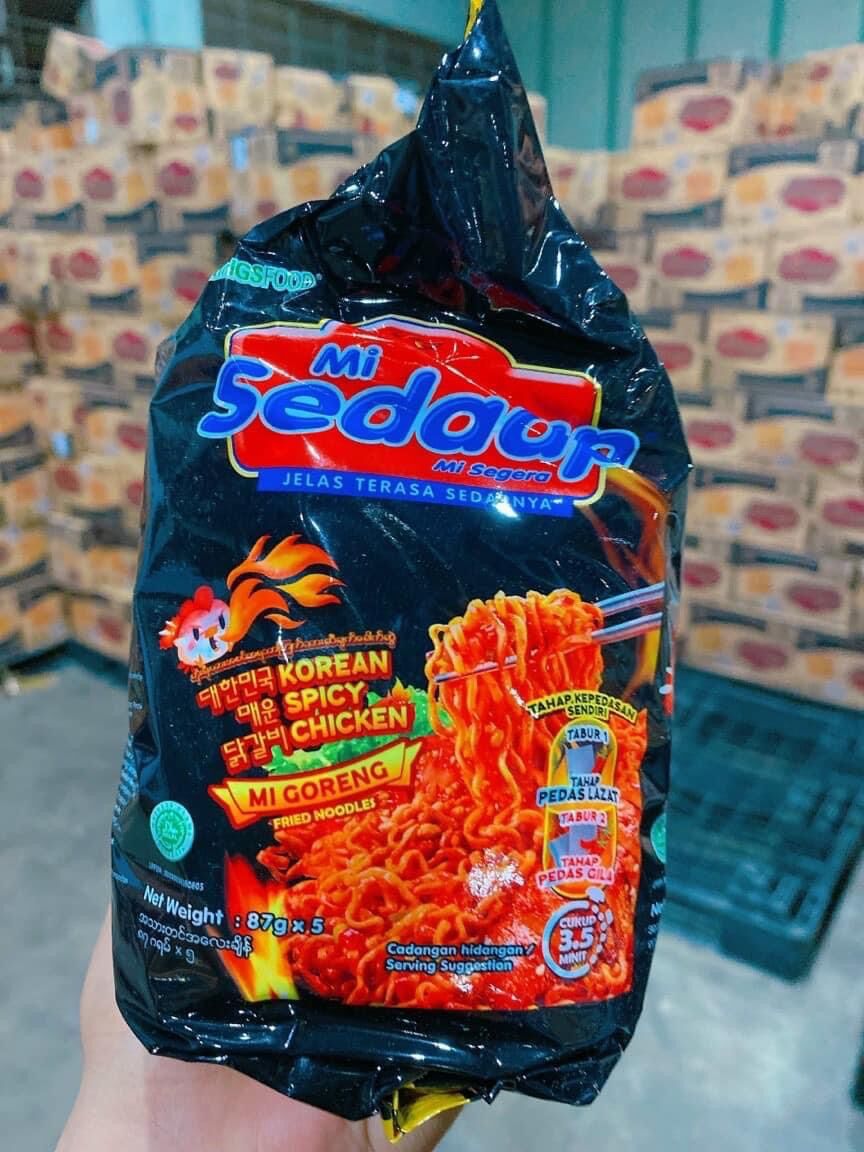 Mì cay Sedaap thùng 40 gói sale 129k