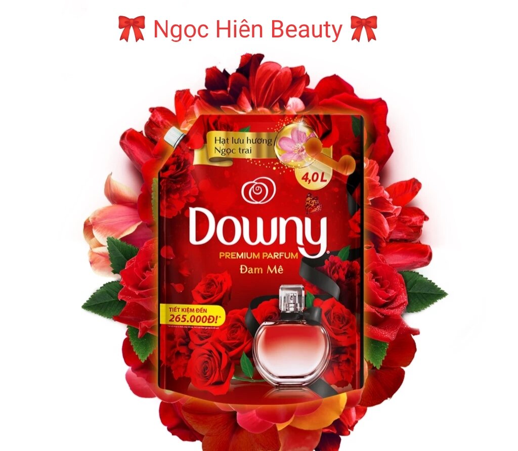 Nước xả vải DOWNY 4L Đam Mê