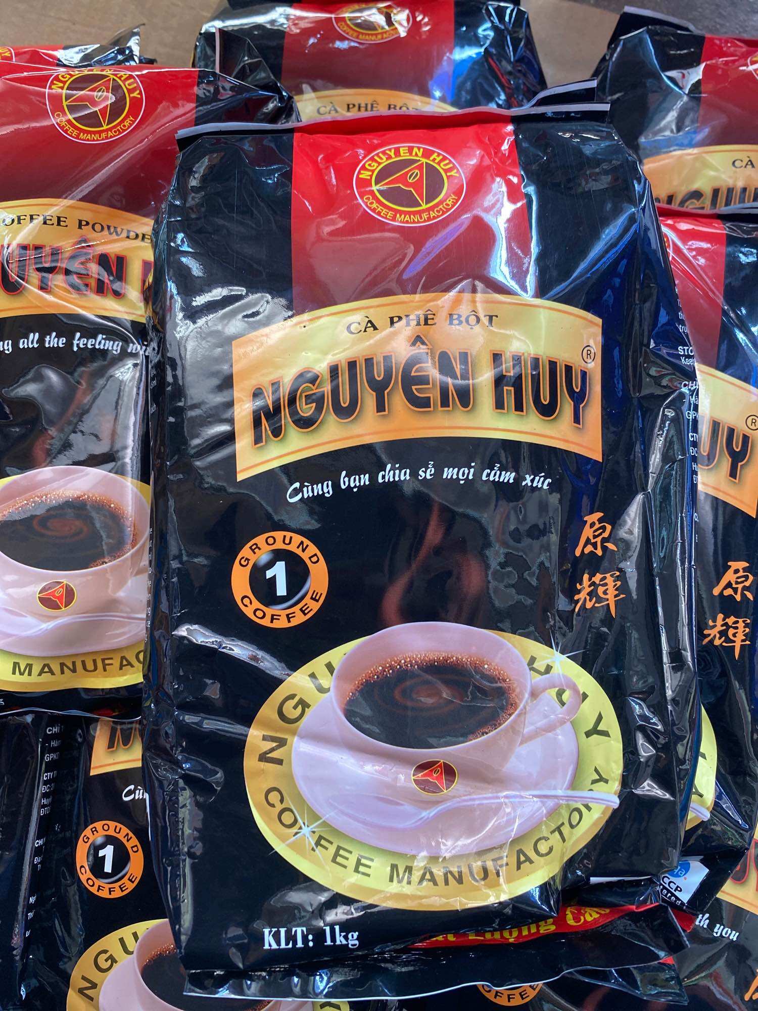 Cafe bột nguyên huy 1kg