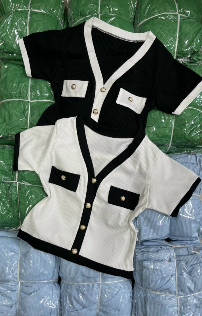 ÁO KIỂU VIỀN ĐẸP FORM CROPTOP 45KG(NA)