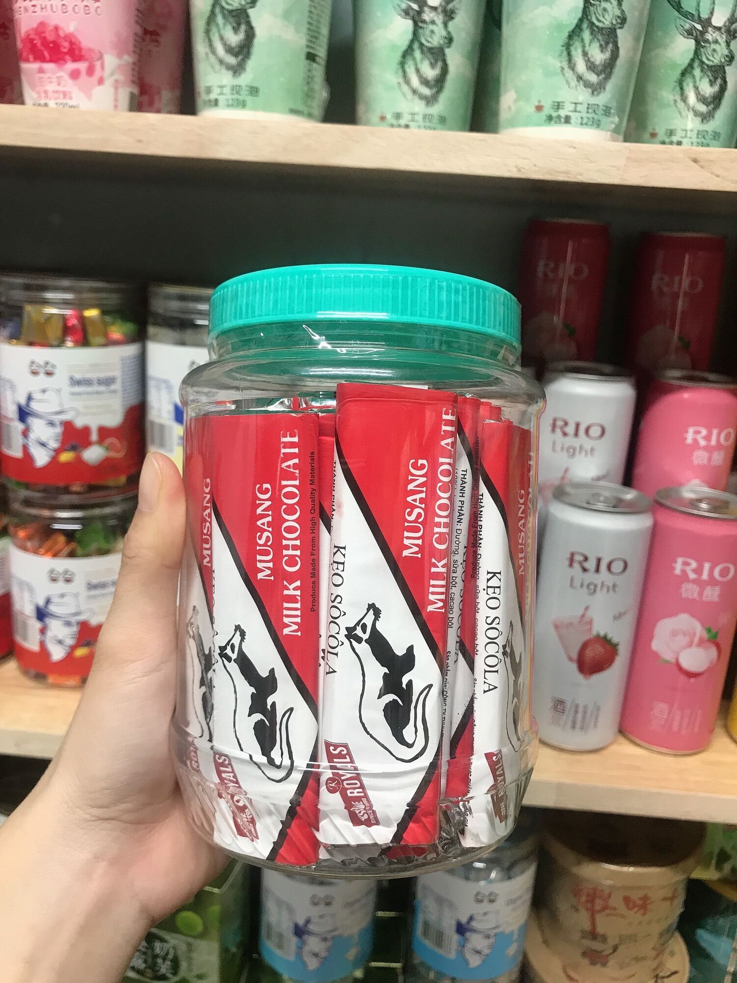 1 Hủ 30 Thanh Socola Chồn ( Musang Milk Chocolate ) - 1 Thời Tuổi Thơ