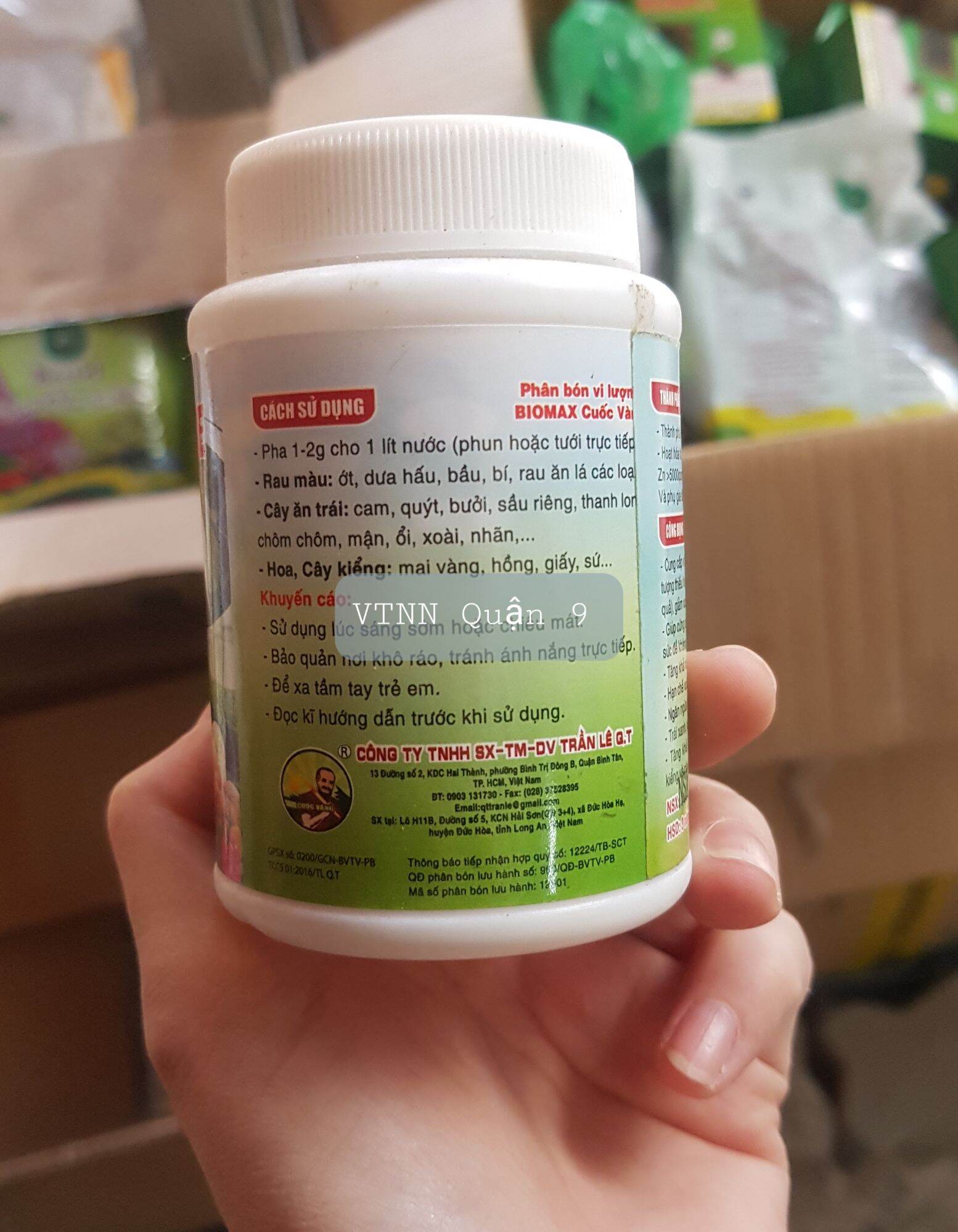 Phân bón Siêu Kẽm - Magie 100gr