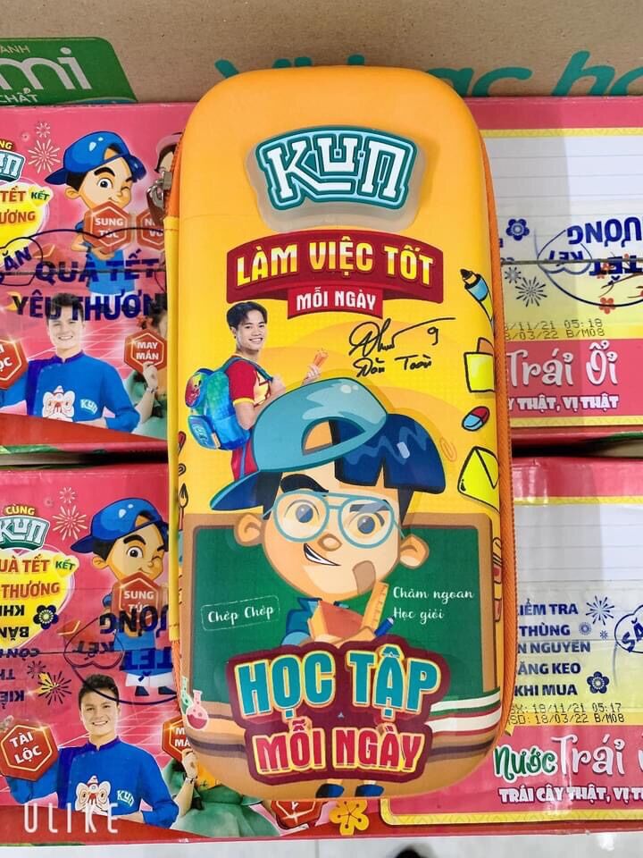 HỘP BÚT KUN - QUÀ TẶNG TỪ SỮA KUN