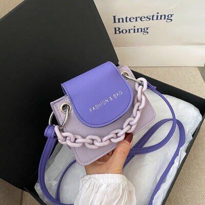 Túi đeo chéo nữ Túi xách nữ mini phối màu Fashion & Bag TD13 - Mincloset