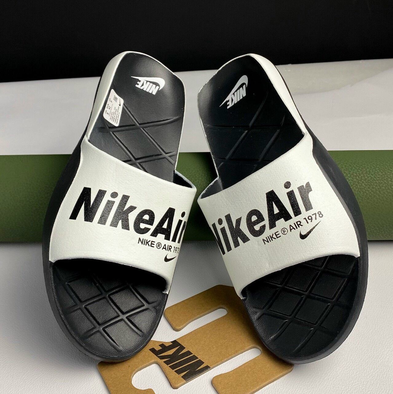 Hàng chính hãngDép thể thao quai ngang nam NikeAir cao cấp -chất lượng6