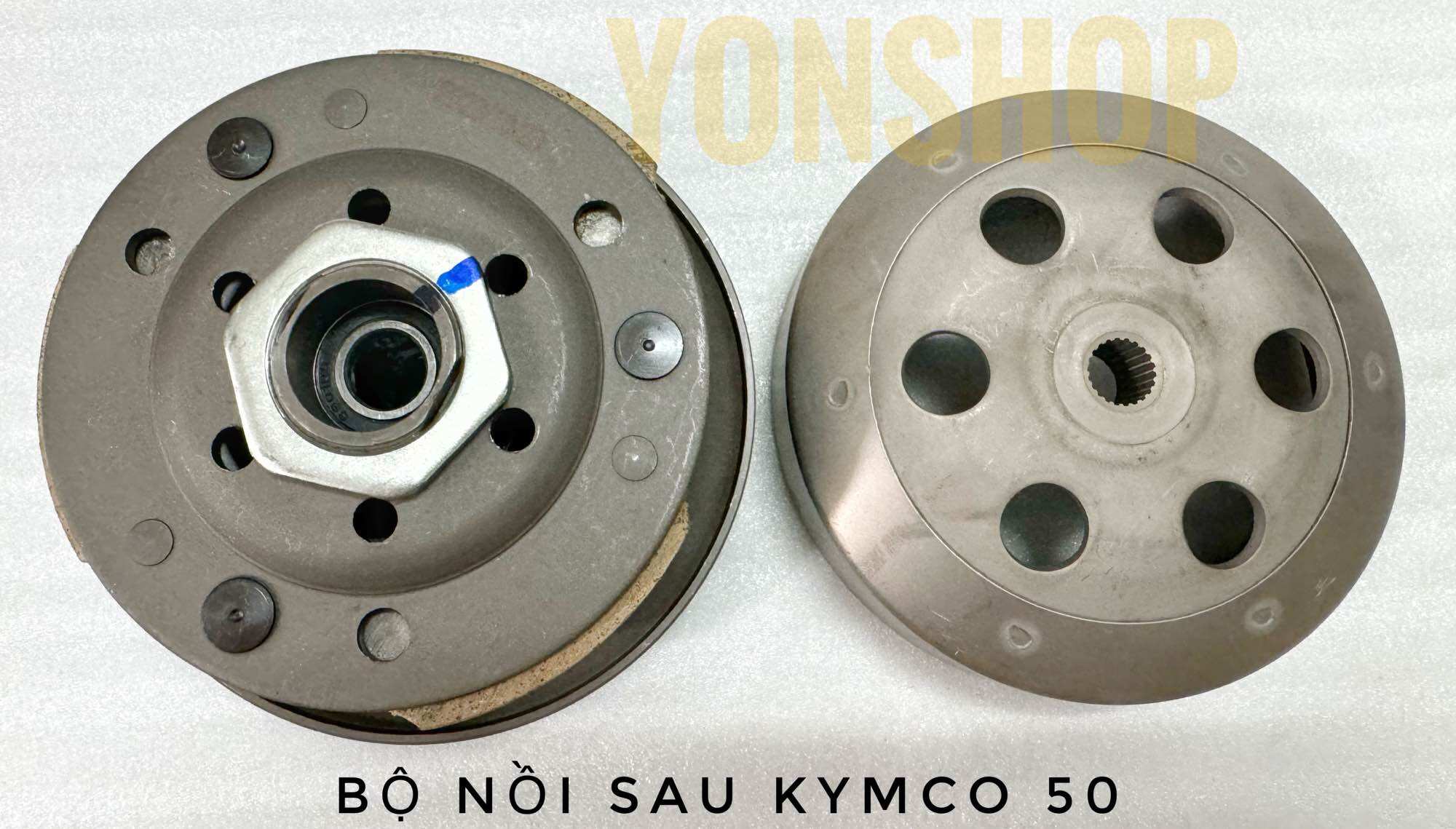 Bộ nồi sau cho xe kymco 50, candy, hermosa, like 50 hàng cao cấp