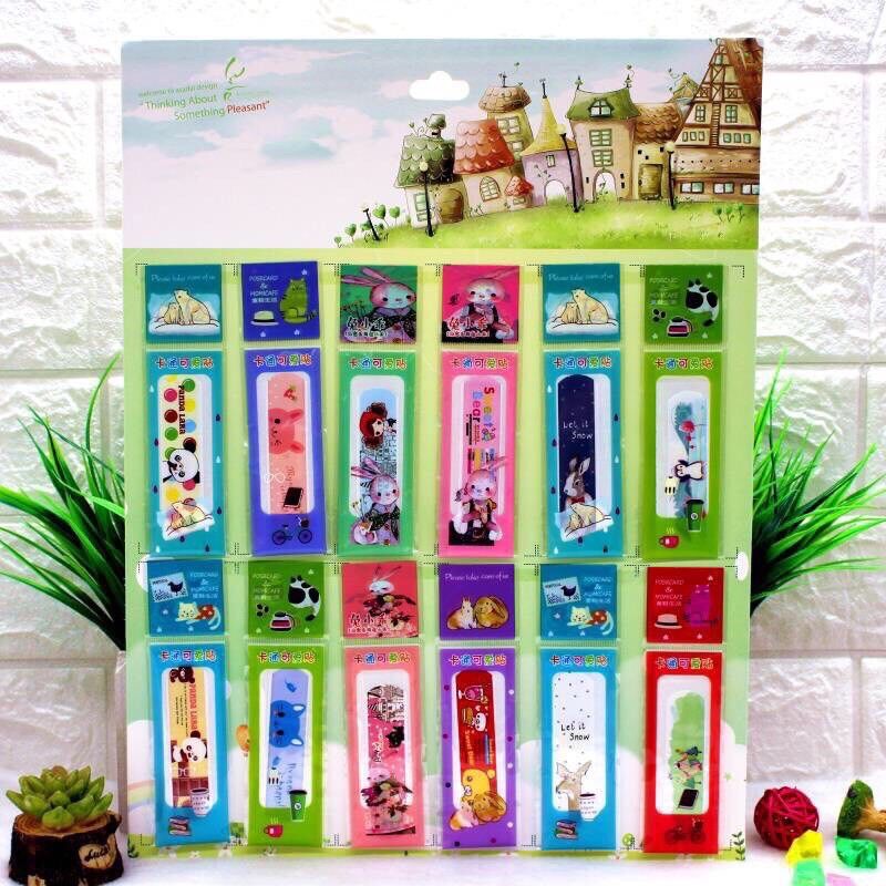 Băng keo cá nhân (vỉ 60 cái, 12 tép mỗi tép 5cái)