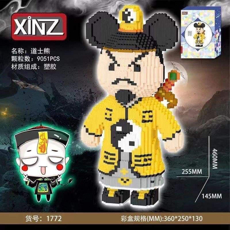 Mô hình lắp ráp pháp sư hãng xinz/mô hình lắp ráp size 45cm