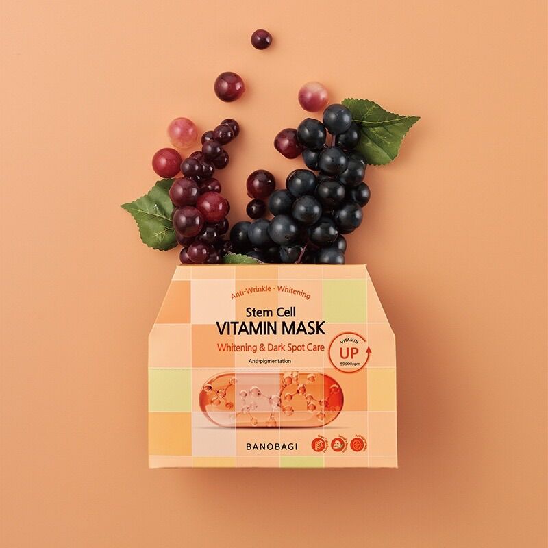 Mặt Nạ Giấy Banobagi Stem Cell Vitamin Mask 30ml