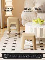 ZHUSHANXIA | Ghế Nhựa Có Đệm Mềm Kiểu Bánh Mì, Có Thể Đặt chồng, Dùng Trong Nhà