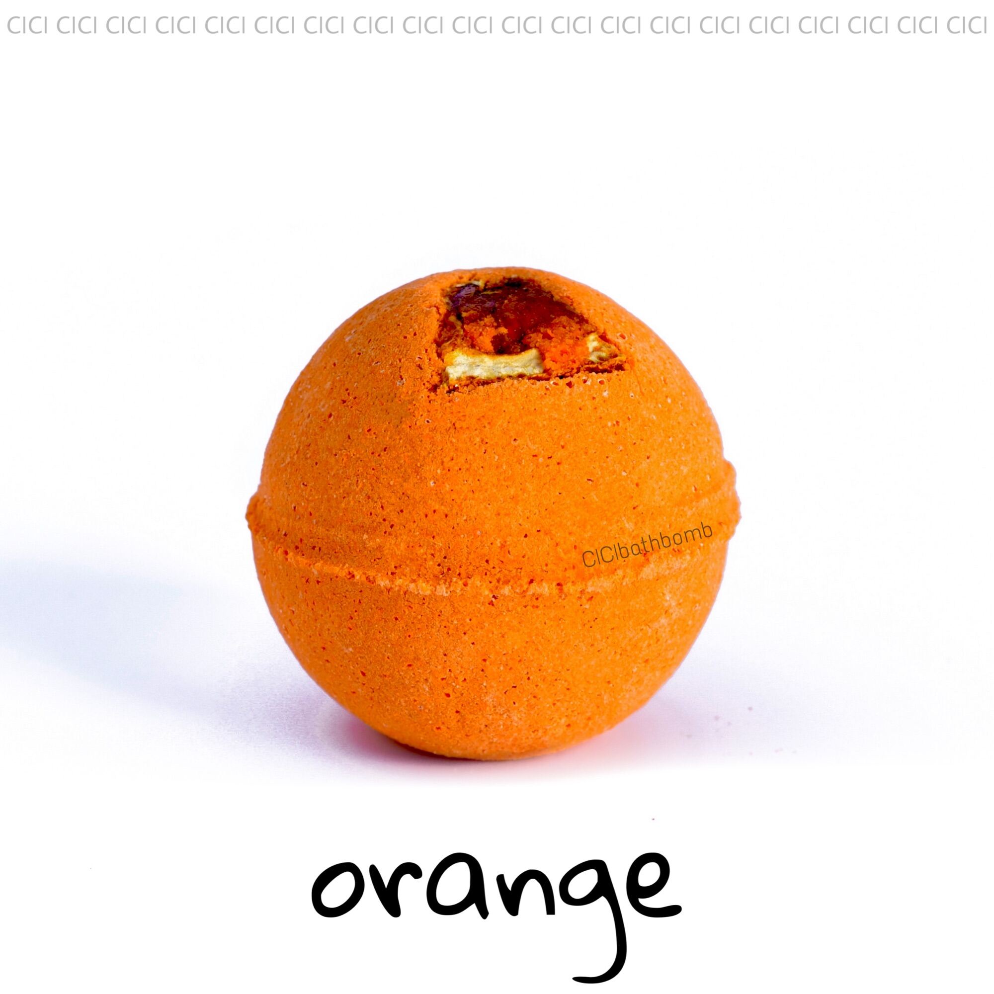 Bom tắm Cam - Orange Bath Bomb - Viên thả bồn tắm