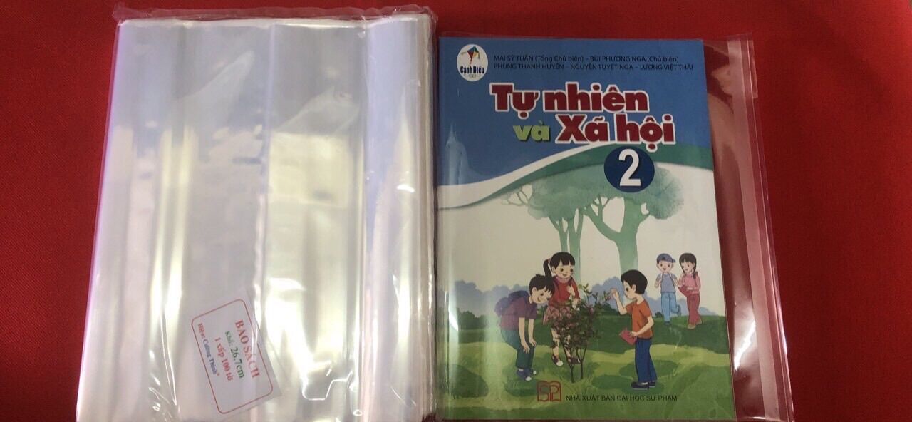 Bao sách cải cách lớp 1,2,6 và lớp 3,7 ,10 khổ lớn 26,7 .bìa bao dầy 10 tờ / 1 xấp