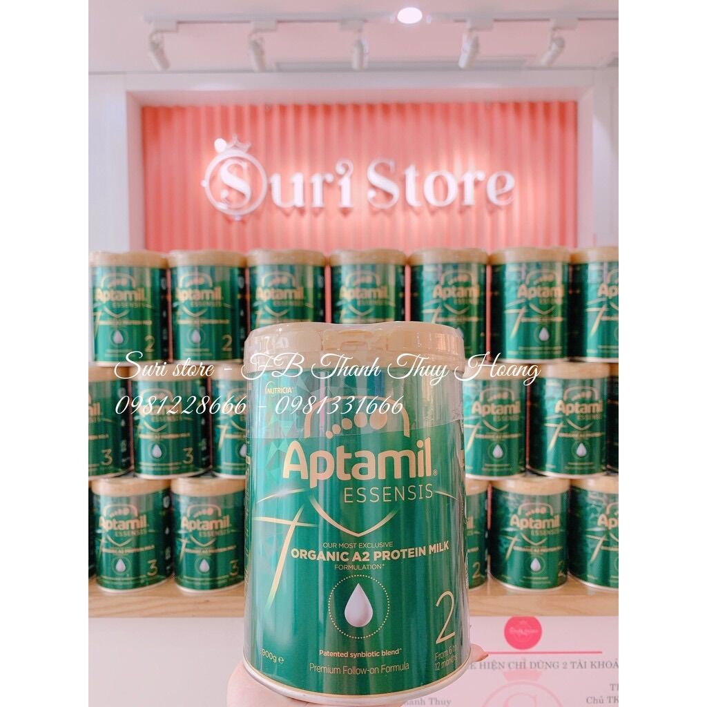 Sữa Aptamil Essensis - Lon 900g (mẫu mới in chìm )