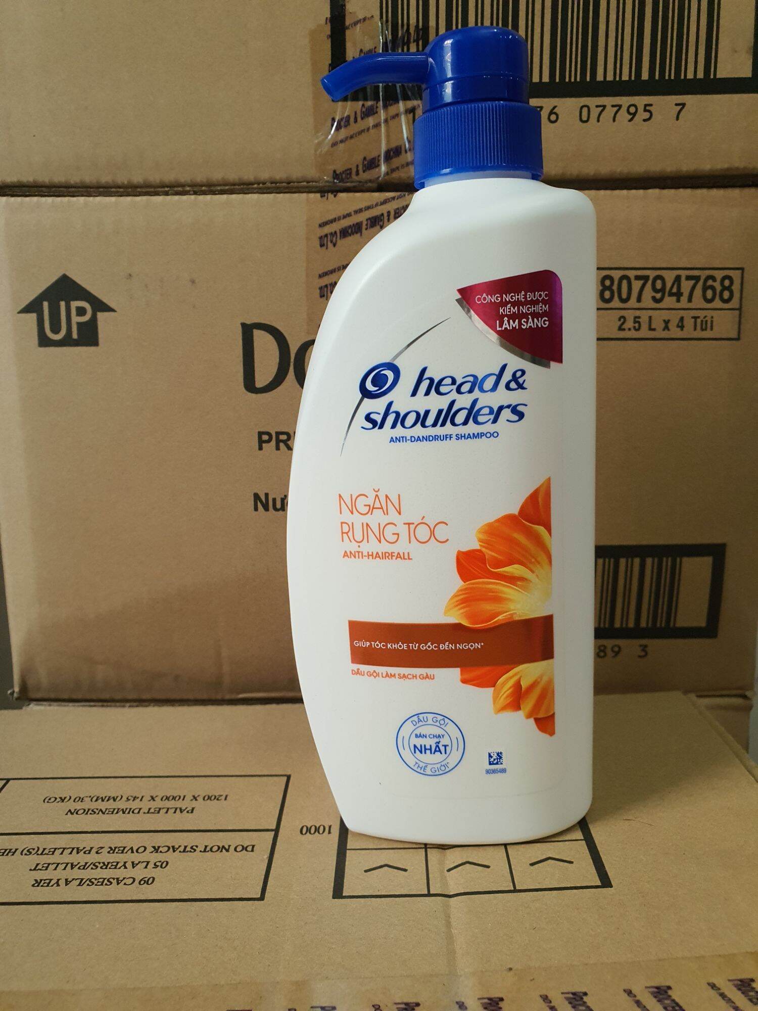 Dầu gội Head & Shoulders làm sạch gàu ngăn rụng tóc 625ml