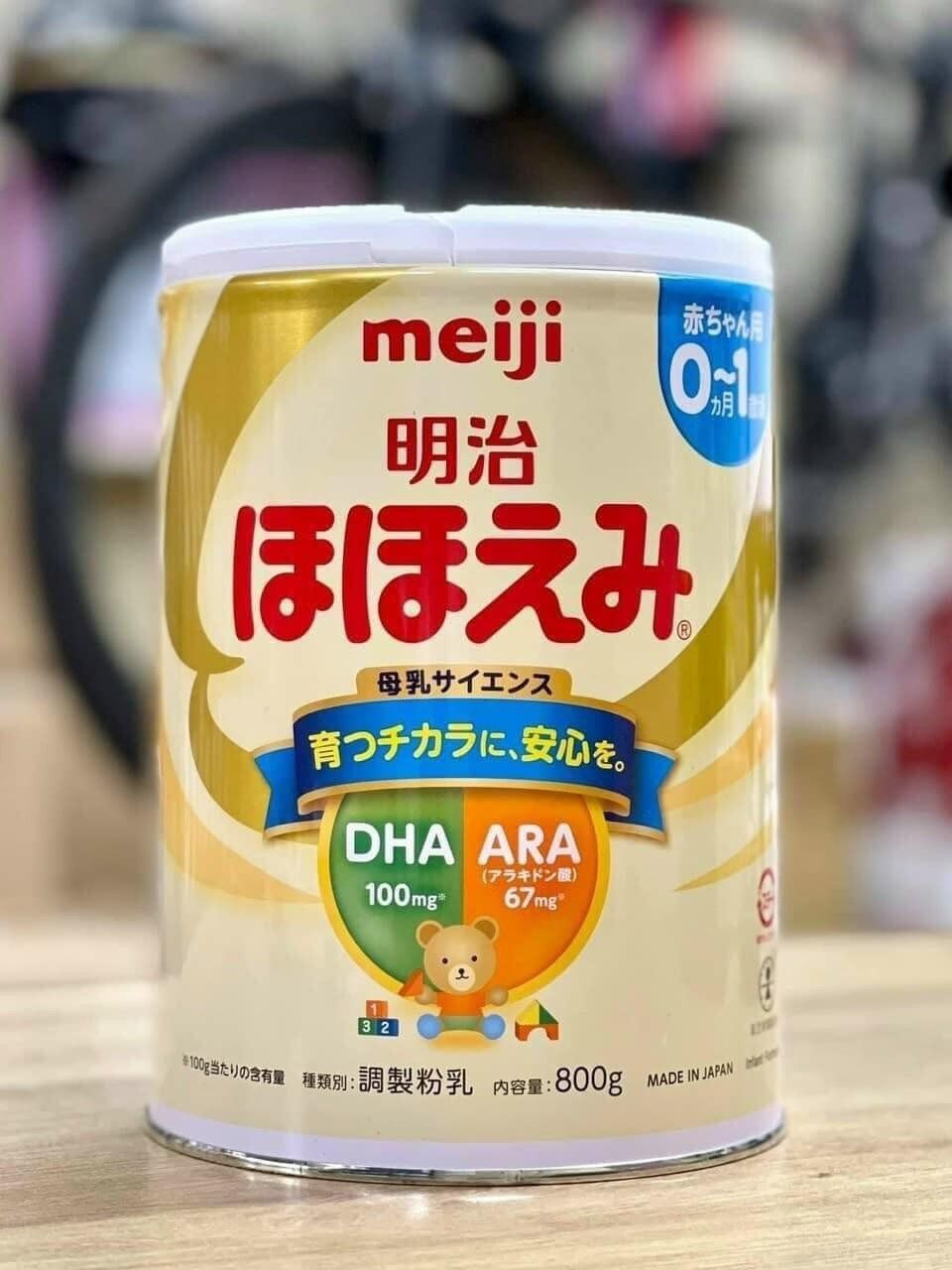 Sữa meiji nội địa Nhật Bản