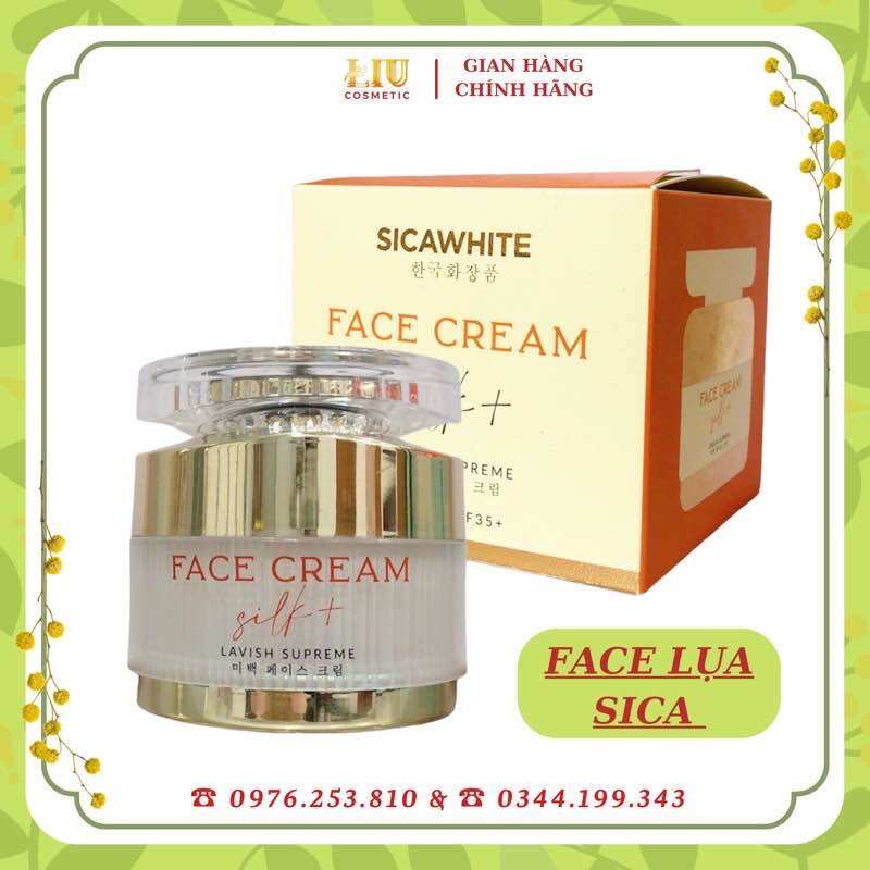 SICA WHITE FACE LỤA 25g