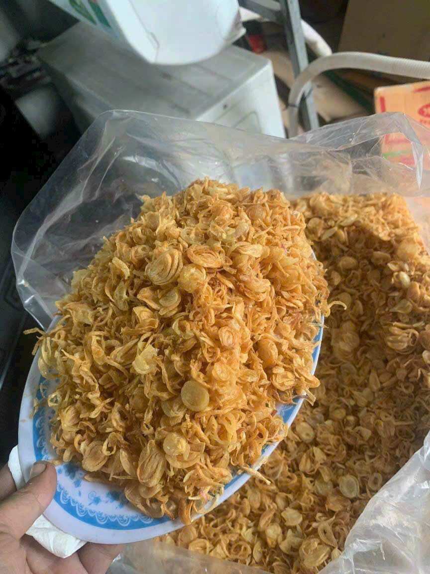 Hành khô phi sẵn