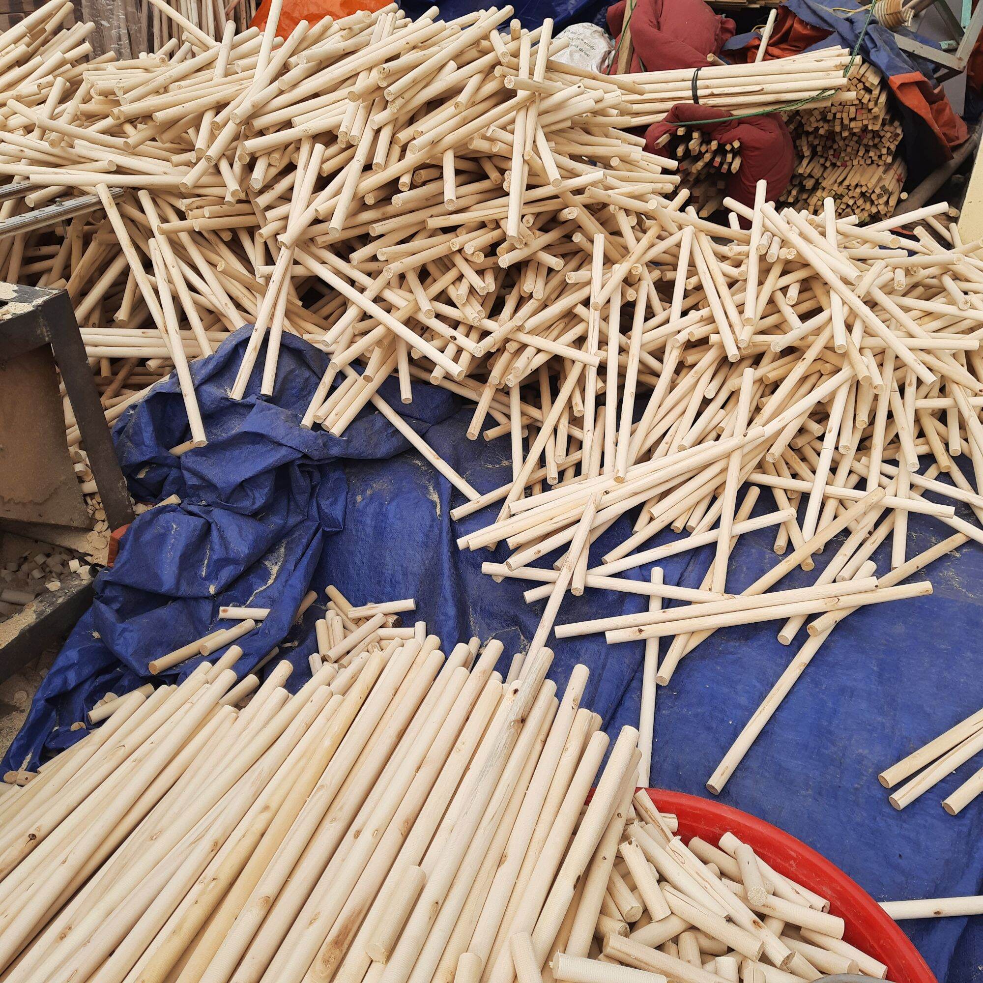 Thanh Gỗ Tròn Dài 50cm Gỗ Bồ Đề ( Các Kích Cỡ)