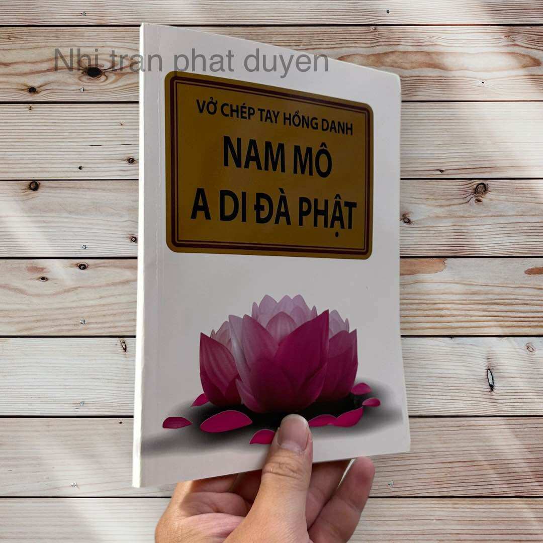 Vở chép kinh A Di Đà hồng danh