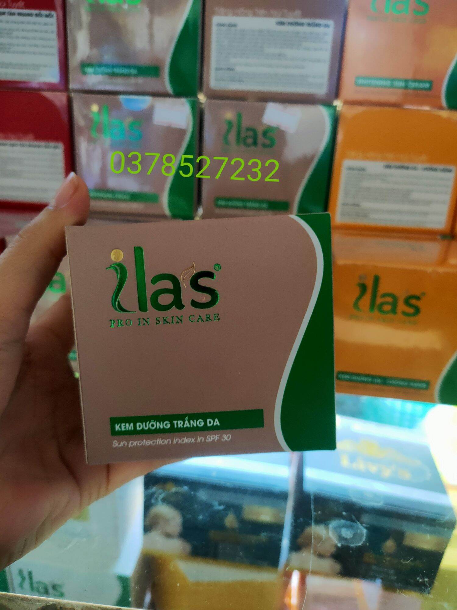 kem ilas dưỡng trắng da 20g