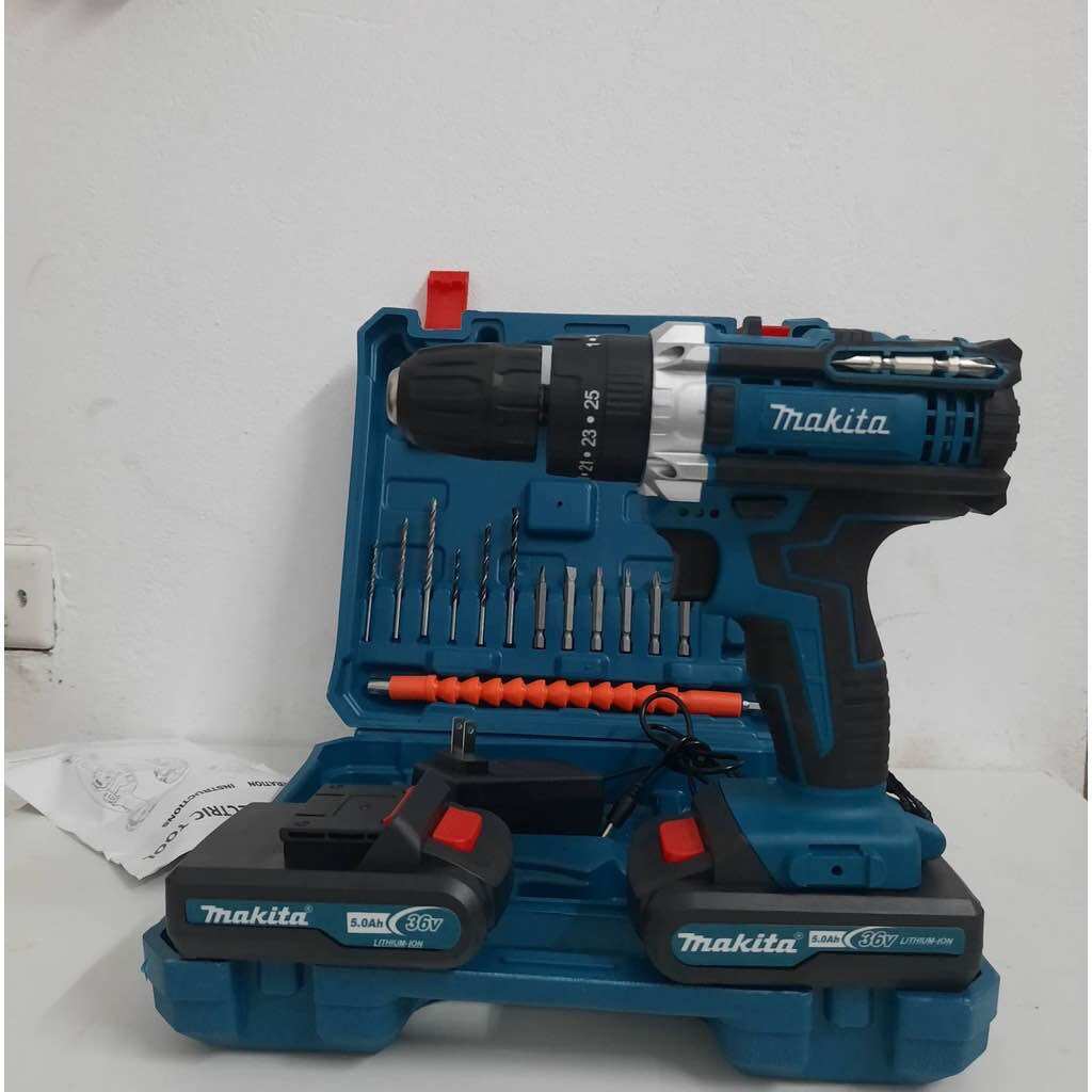 Máy khoan pin mkt-26v kèm phụ kiện