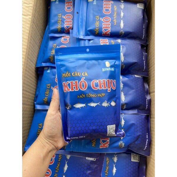 Combo 5 gói mồi câu khó chịu xanh