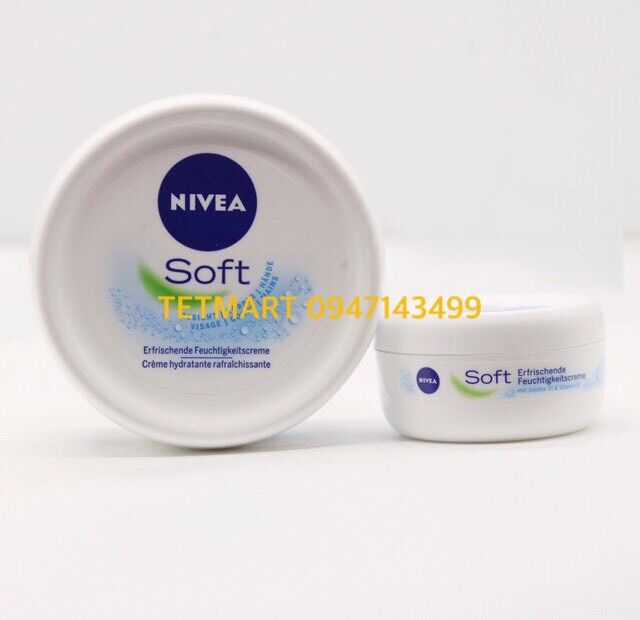 Kem dưỡng ẩm toàn thân Nivea Soft Đức 200ml