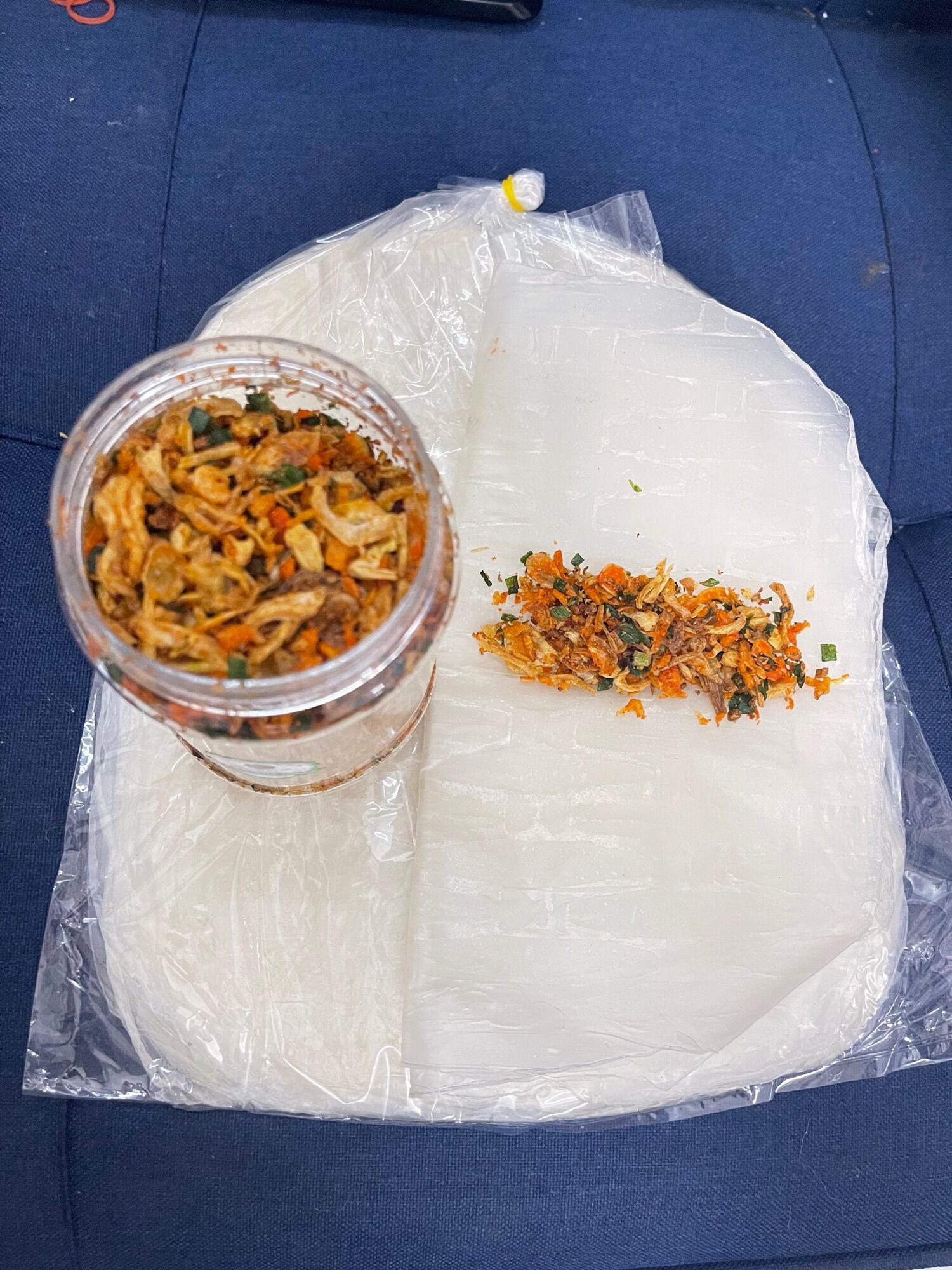 combo 1kg phơi sương + 500gr muối ruốc hành phi